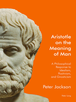 cover image of Aristotle on the Meaning of Man